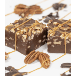 Chocolate caramel pecan fudge