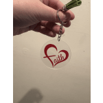 Faith keychain