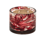 Wind Red Blown Glass Tumbler Candle