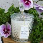 Stems and Bloom Crystal Candle