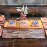 Miniature handmade pottery set