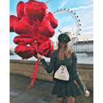 Red Heart Shape Foil Balloon bundle