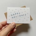 Mini Card- Happy Holidays