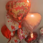 valentine's day mylar balloon