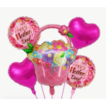 Mother's Day balloon bouquet pink