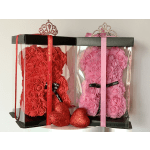 Pink and Red rose bears
