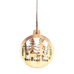 Round Woodland Ornament
