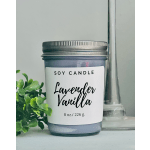 Lavender Vanilla Soy Candle