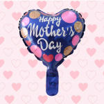 10" ROYAL BLUE MOTHER'S DAY BALLOON