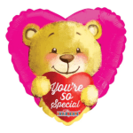 9" Airfill You're So Special Bear Balloon