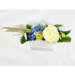 Fresh Flower Hair Combs
