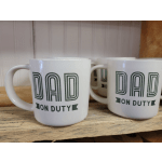 "Dad on Duty" Mug