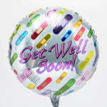 Get well soon balloon ( assorted at random )