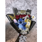 ELEGANT BOUQUET OF RED ROSES