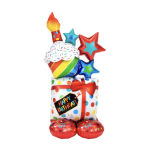 Stand up birthday balloon