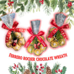 Ferrero Rocher Wreath