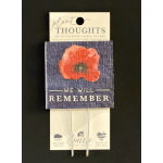 Plant Thoughts "We Remember Poppy"