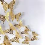 3D Gold Butterfly
