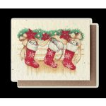 Opossum Stockings - Plantable Wildflower Seed Card