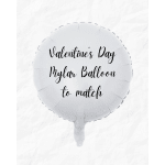 Valentine's Day Balloon