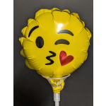 4.5'' "Kiss & Wink Emoji Balloon"