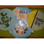 It's A Boy Mylar Balloon