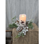 Snowman Candle