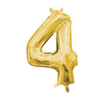 Number 4 Balloon 34"