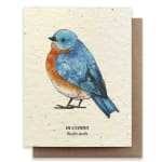 Bluebird Plantable Wildflower Seed Card