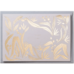 Thank You Card - Gold Embossed
