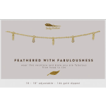 FEATHERED WITH FABULOUSNESS Necklace