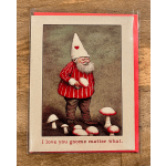 Love Gnome Card