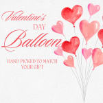 9" Mylar "Happy Valentine's Day" Balloon