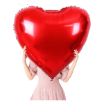 36 Inch Huge Red Heart Balloons