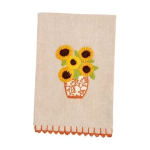 Mudpie Sunflower Bouquet Towel