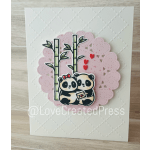 Handmade Panda Love Card