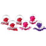 Preserved Rose in a Globe/ Assorted Colors