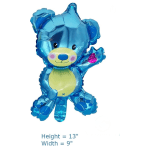 Baby Boy balloon bear