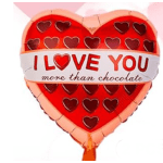 Large V-Day Balloon #6