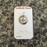 Softball Chick Charm