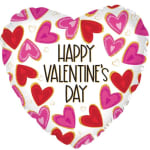 ONE HAPPY VALENTINES MYLAR BALLOON