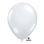 Diamond Clear 11'' Inch Plain Latex Balloon