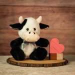 10-inch Sitting Country Cow