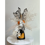 Veuve Clicquot decorated with flowers ™