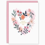 "Happy Valentine's Day, You Make My Heart So Happy" Card - We Will Handwrite Your Message!