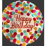 Birthday Confetti Mylar