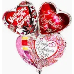 Happy Valetine's Day mylar