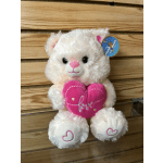 9" Pink Love Bear