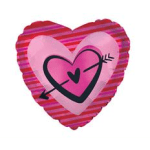 Valentine's Day Mylar Baloon