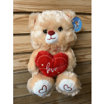 9" Red Love Bear